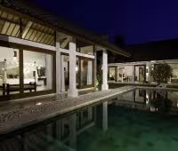 Villa Noa, Pool at Night