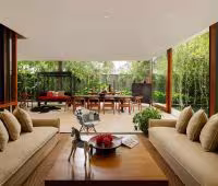 Villa Svarga, Living and Dining Room